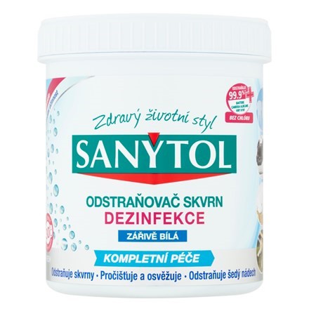 Sanytol dezinf.odstr.skvrn 450g zář.bílé | Prací prostředky - Čističe skvrn Sanytol dezinf.odstr.skvrn 450g zář.bílé | Prací prostředky - Čističe skvrn
